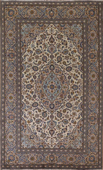 Traditional Kashan Persian Area Rug 6x10