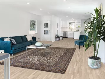 Traditional Kashan Persian Area Rug 6x10