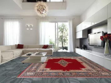 Vegetable Dye Palace Size Kerman Persian Rug 12x16