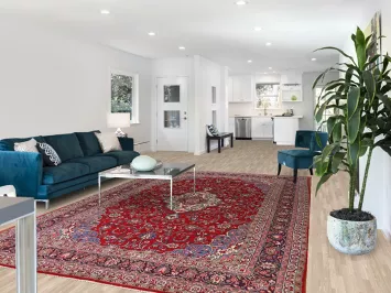 Traditional Sarouk Persian Area Rug 8x12