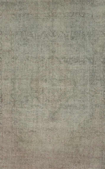 Antique-Inspired Persian Rug with Elegant Faded Design and Subtle Elegance 7x9