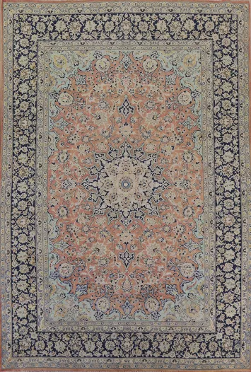 Vintage Najafabad Persian Area Rug 10x13
