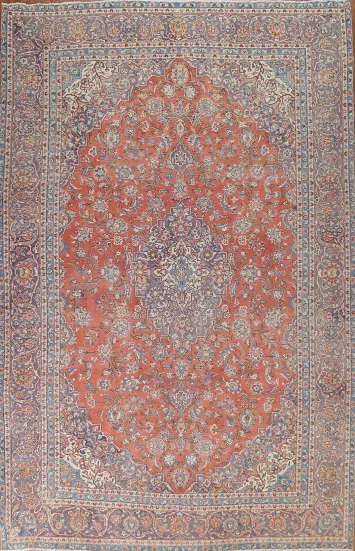 Traditional Kashan Persian Area Rug 10x13