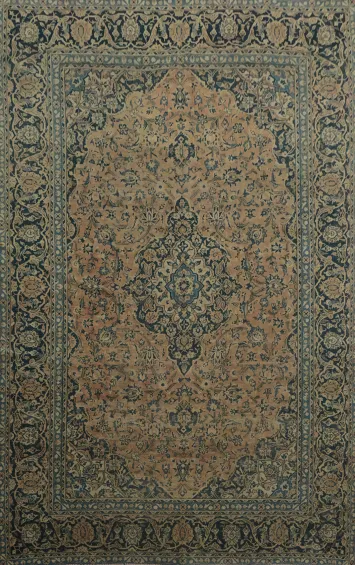 Traditional Kashan Persian Area Rug 8x11