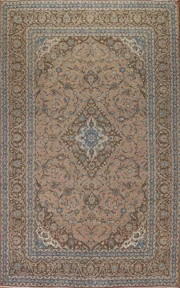 Traditional Kashan Persian Area Rug 10x14
