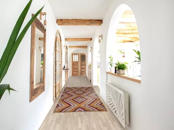 Geometric Moroccan Runner Rug 3x10