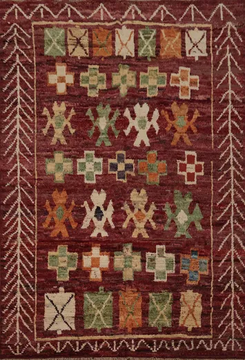 Geometric Moroccan Area Rug 7x10