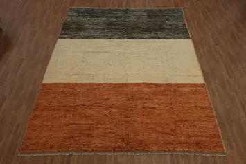 Contemporary Color Moroccan Large Rug 10x14 A Minimalist's Dream