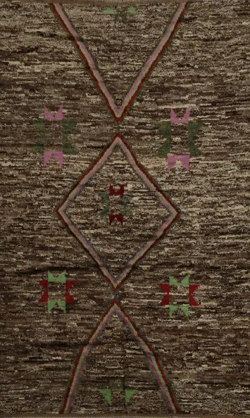 Tribal Moroccan Oriental Area Rug 7x10