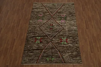 Tribal Moroccan Oriental Area Rug 7x10