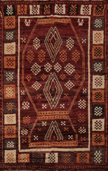 Culturally Inspired Moroccan Area Rug 7x10 Geometric Elegance