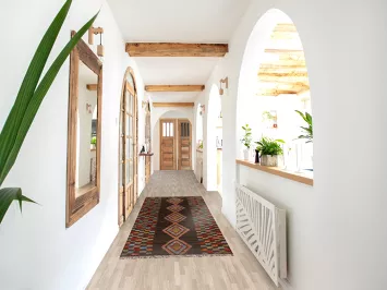 Moroccan Oriental Runner Rug 3x9