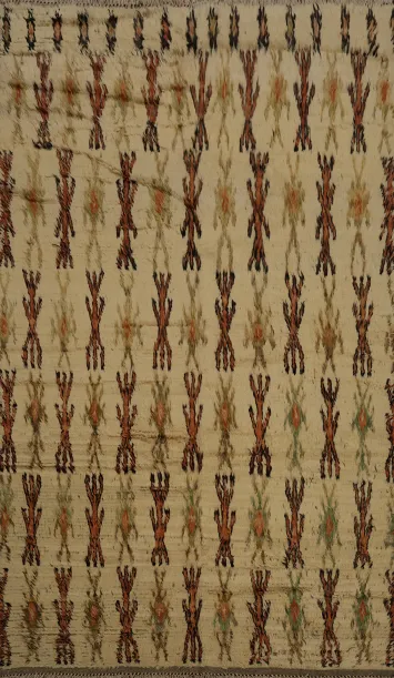 Tribal Moroccan Oriental Area Rug 7x10