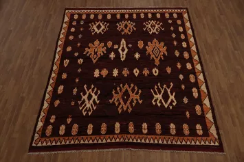 Handmade Moroccan Wool Area Rug 8x10