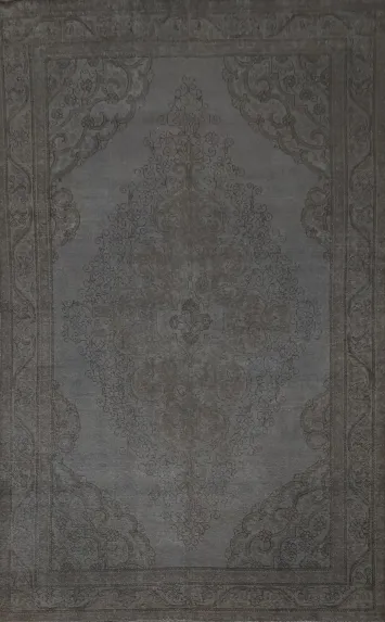 Tabriz Persian Area Rug 7x11 with Filigree Design for Classic Home Spaces