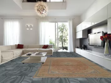 Traditional Kashan Persian Large Rug 10x14