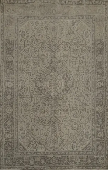 Classic Faded Elegance Tabriz Persian Area Rug 7x9 for Modern Homes