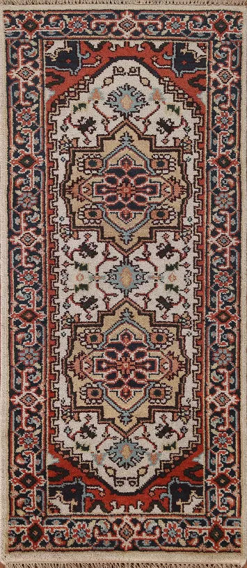 Heriz Serapi Wool Area Rug 3x6