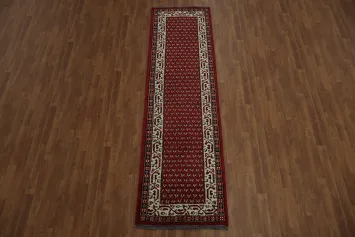 Red Botemir Oriental Runner Rug 3x10
