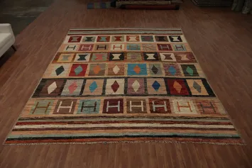 Geometric Moroccan Large Area Rug 10x14