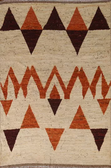 Geometric Moroccan Area Rug 6x8