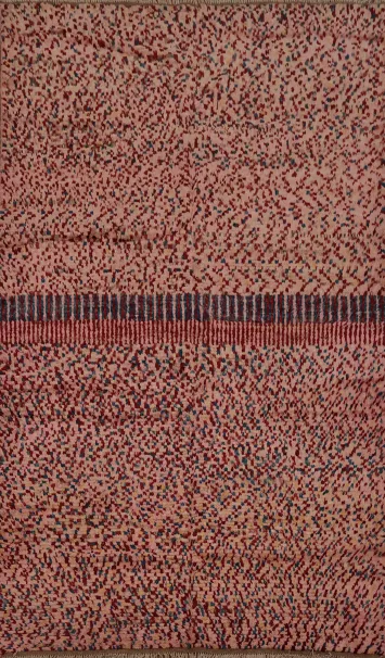 Elegant Speckled Moroccan Area Rug 5x8 for Modern Home Aesthetics