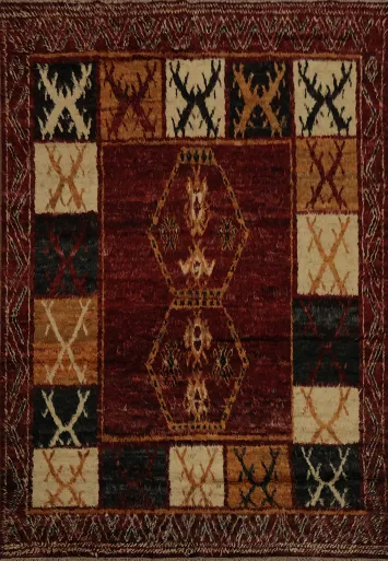 Exquisite Moroccan Wool Area Rug 8x10 with Decadent Tribal Detailing