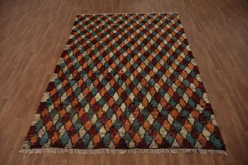Bold Diamonds Moroccan Area Rug 7x10 to Enhance Your Décor Style