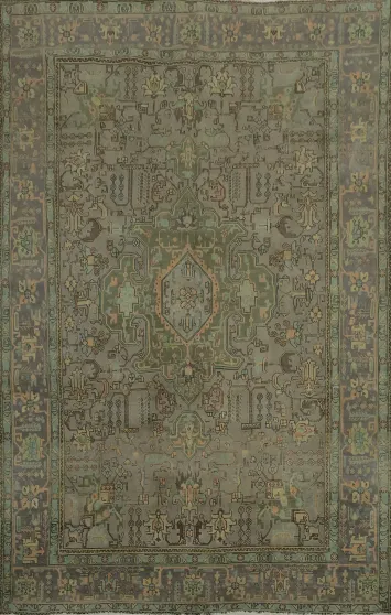 Tabriz Persian Area Rug 8x11 with Ornate Details and Traditional Style