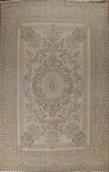 Distressed Tabriz Persian Area Rug 10x13