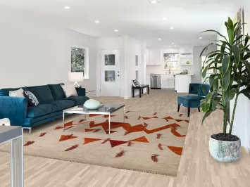 Geometric Moroccan Area Rug 7x10