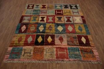 All-Over Moroccan Tribal Area Rug 8x10