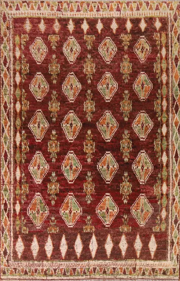 Geometric Moroccan Oriental Area Rug 7x10