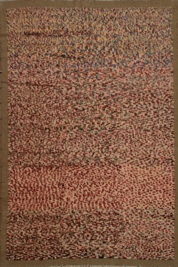 Multicolored Berber Moroccan Area Rug 8x11 for Contemporary Homes