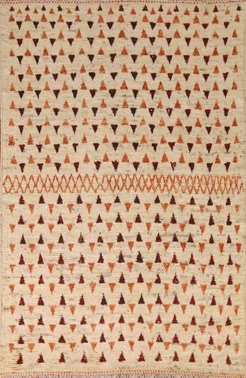 Geometric Moroccan Oriental Area Rug 5x8