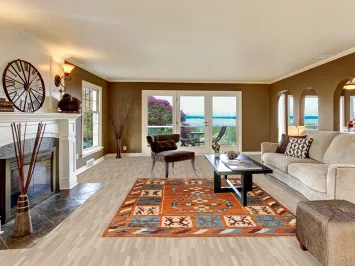 Tribal Moroccan Area Rug 7x10