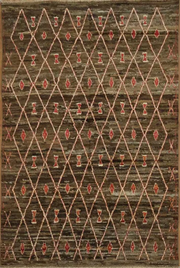 Trellis Moroccan Area Rug 7x10