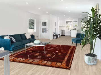 Tribal Moroccan Area Rug 7x10