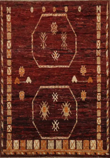 Tribal Moroccan Area Rug 7x10