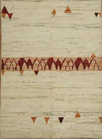 Tribal Moroccan Oriental Area Rug 6x8