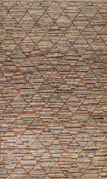Trellis Moroccan Wool Area Rug 7x10