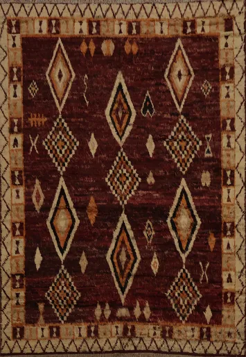 Artistic Flair Exquisite Handcrafted Berber Moroccan Area Rug 8x10