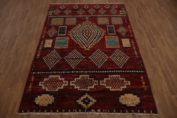 Capture Timeless with Artisan-Crafted Moroccan Area Rug 7x10