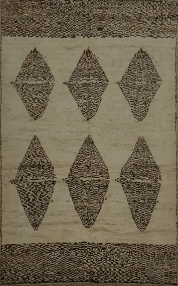 Geometric Moroccan Area Rug 7x10