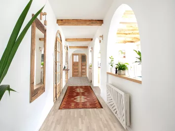 Handmade Moroccan Runner Rug 3x10