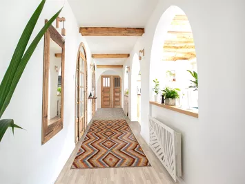 Multi-Color Moroccan Runner Rug 3x13