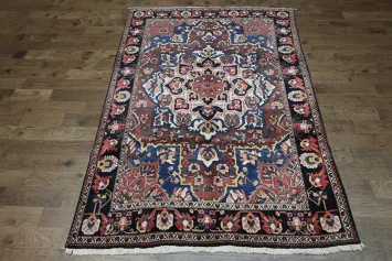 Geometric Bakhtiari Persian Area Rug 7x10
