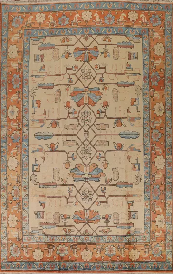 Vegetable Dye Heriz Serapi Persian Area Rug 8x11