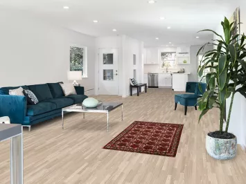 All-Over Geometric Sirjan Persian Area Rug 3x5