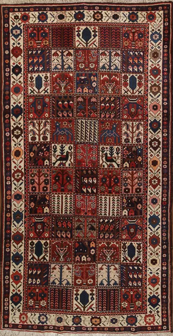 Garden Design Bakhtiari Persian Area Rug 6x10